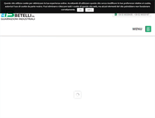 Tablet Screenshot of betelli.it